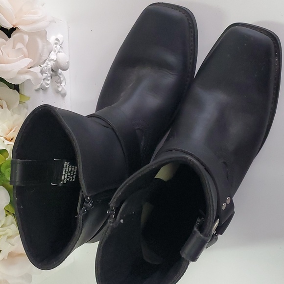 Mens Dingo Rev up harness boot in black - Picture 4 of 8